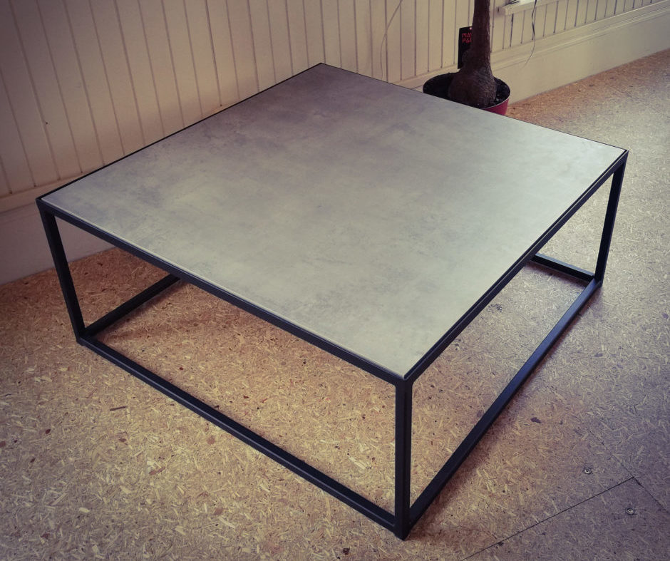 Table métal céramique - Solifactory